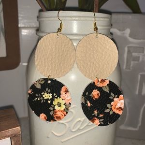 Round Dangle Earrings